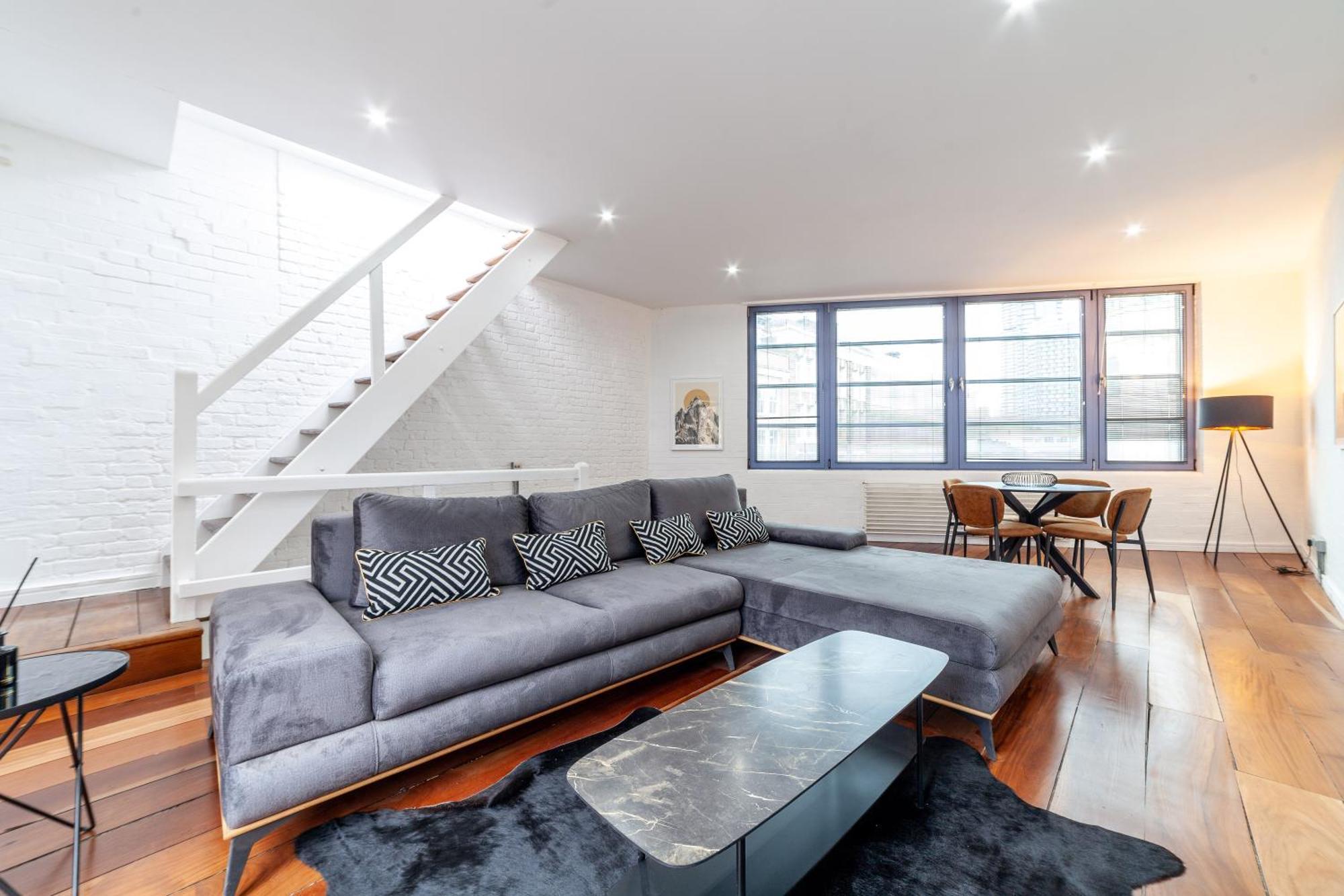 Penthouse 2br Duplex With Roof Terrace In Shoreditch Londra