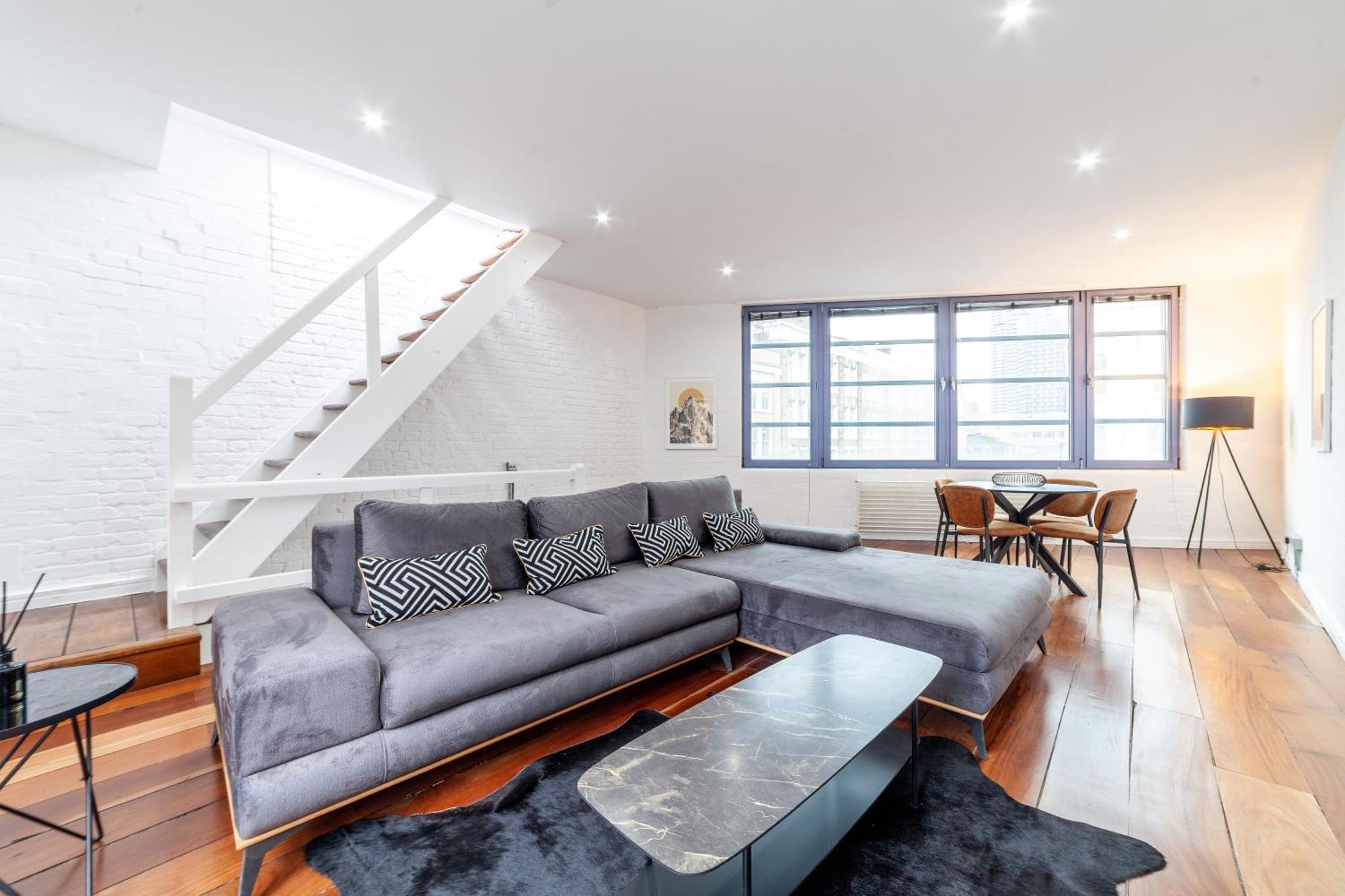 Penthouse 2br Duplex With Roof Terrace In Shoreditch Londra